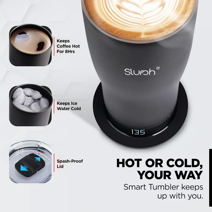 Coffee and ice water details
