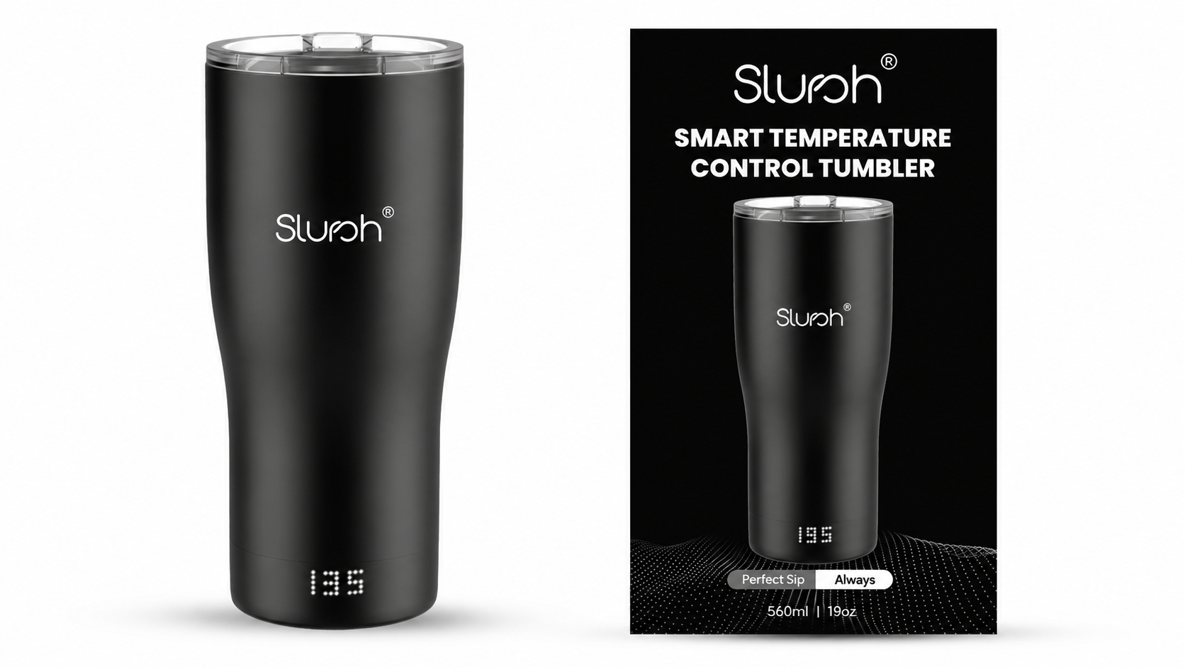 Smart Temperature Control Tumbler with retail box